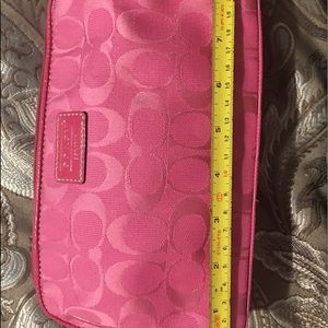 Large coach makeup bag